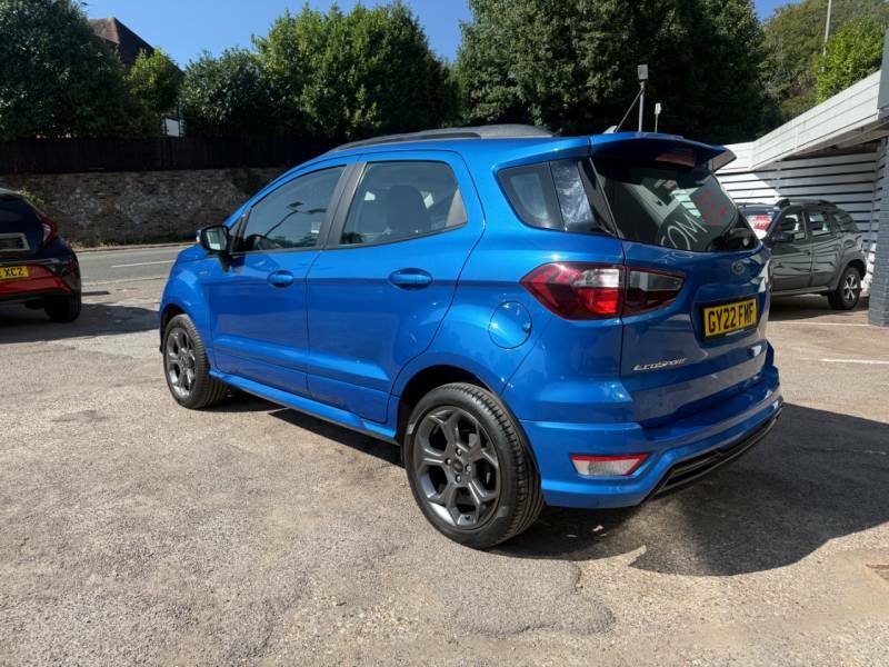 Ford Ecosport 1.0 Ecoboost 125 St-line -Ffsh - 12 Leather S GY22FMF Blue #3