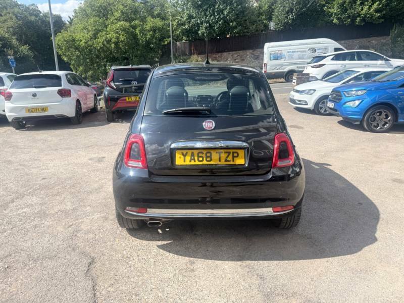 Fiat 500 1.2 Lounge - Pan Roof - Rear Sensors - Fsh - B YA68TZP Black #6