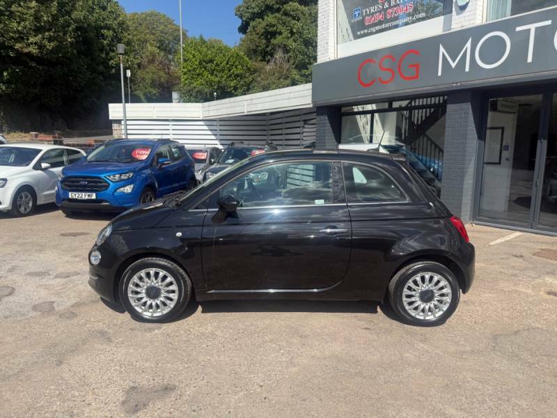 Fiat 500 1.2 Lounge - Pan Roof - Rear Sensors - Fsh - B YA68TZP Black #3