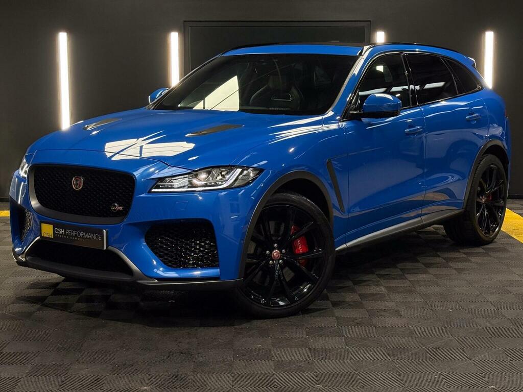 Jaguar F-Pace 5.0 V8 Svr Quickshift Awd Euro 6 Ss Blue