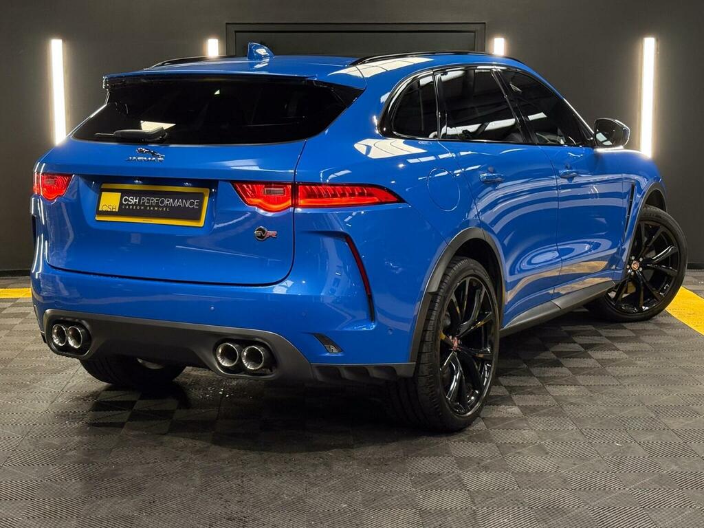 Jaguar F-Pace 5.0 V8 Svr Quickshift Awd Euro 6 Ss Blue #5