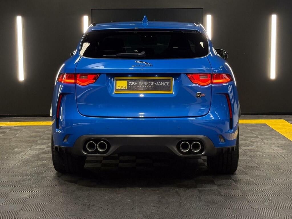 Jaguar F-Pace 5.0 V8 Svr Quickshift Awd Euro 6 Ss Blue #4