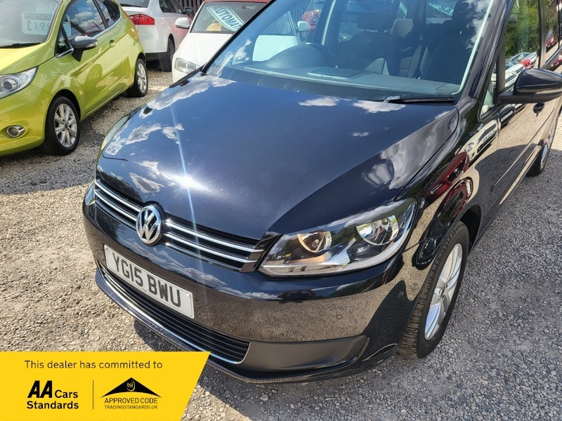 Volkswagen Touran Se Tdi Bluemotion Technology Black #4