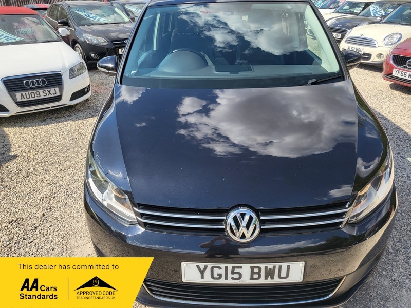 Volkswagen Touran Se Tdi Bluemotion Technology Black #6