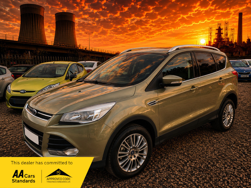 Ford Kuga 2.0 Tdci Zetec Awd Euro 5 White #1