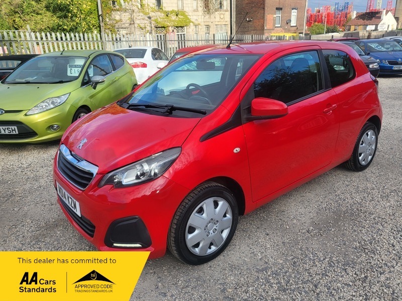 Peugeot 108 Active Red #2