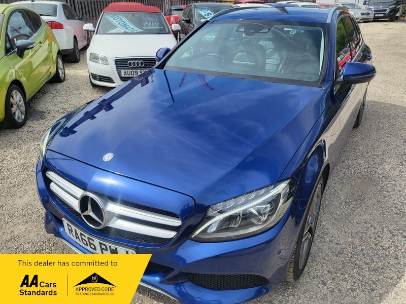 Mercedes-Benz C Class C220 D Sport Blue #4
