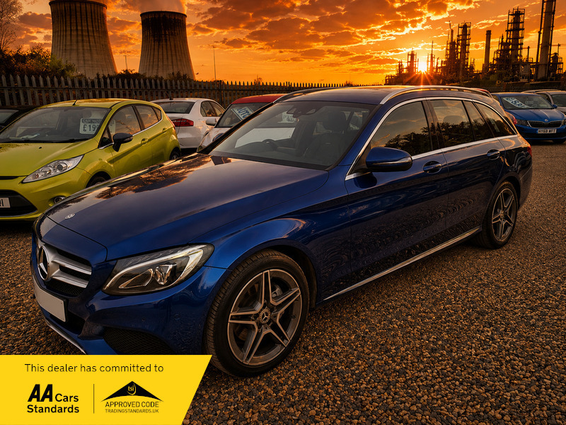 Mercedes-Benz C Class C220 D Sport Blue