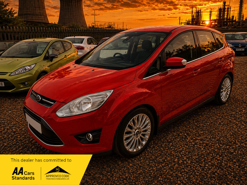 Ford C-Max Titanium Red
