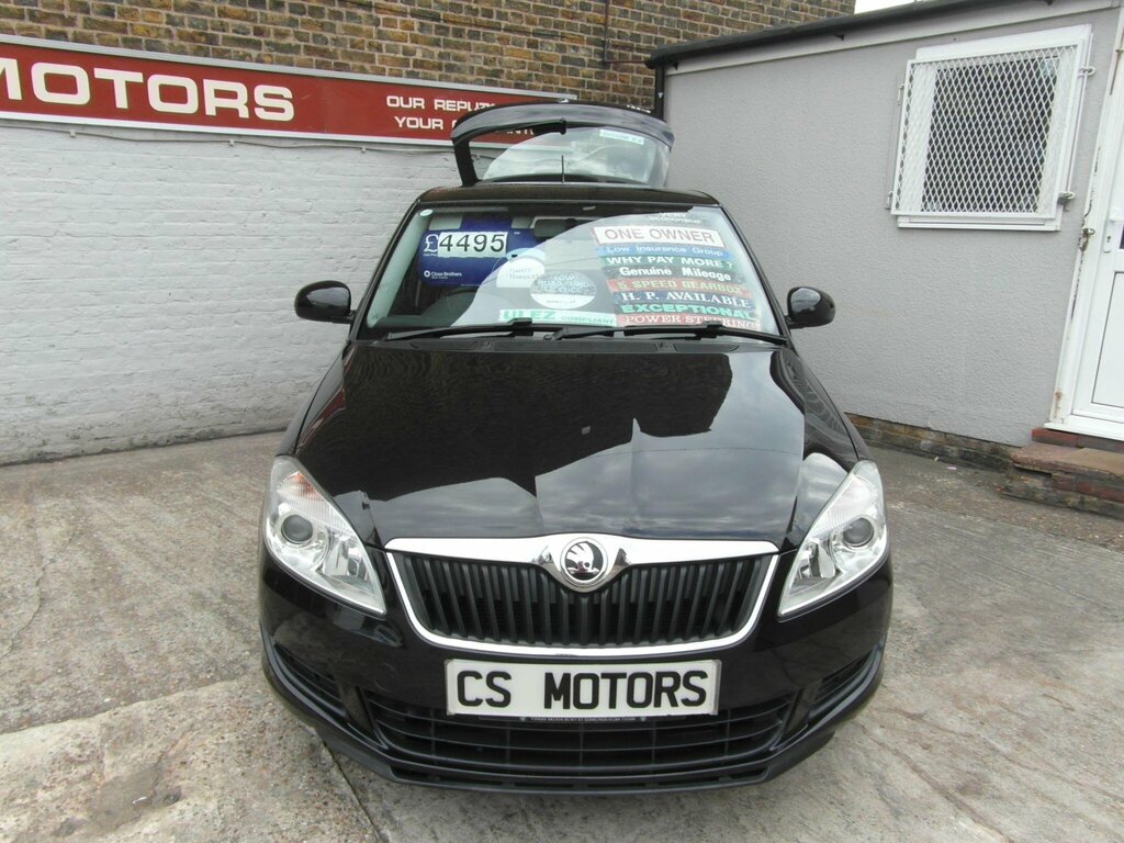 Skoda Fabia 1.2 Se Euro 5 Black #2