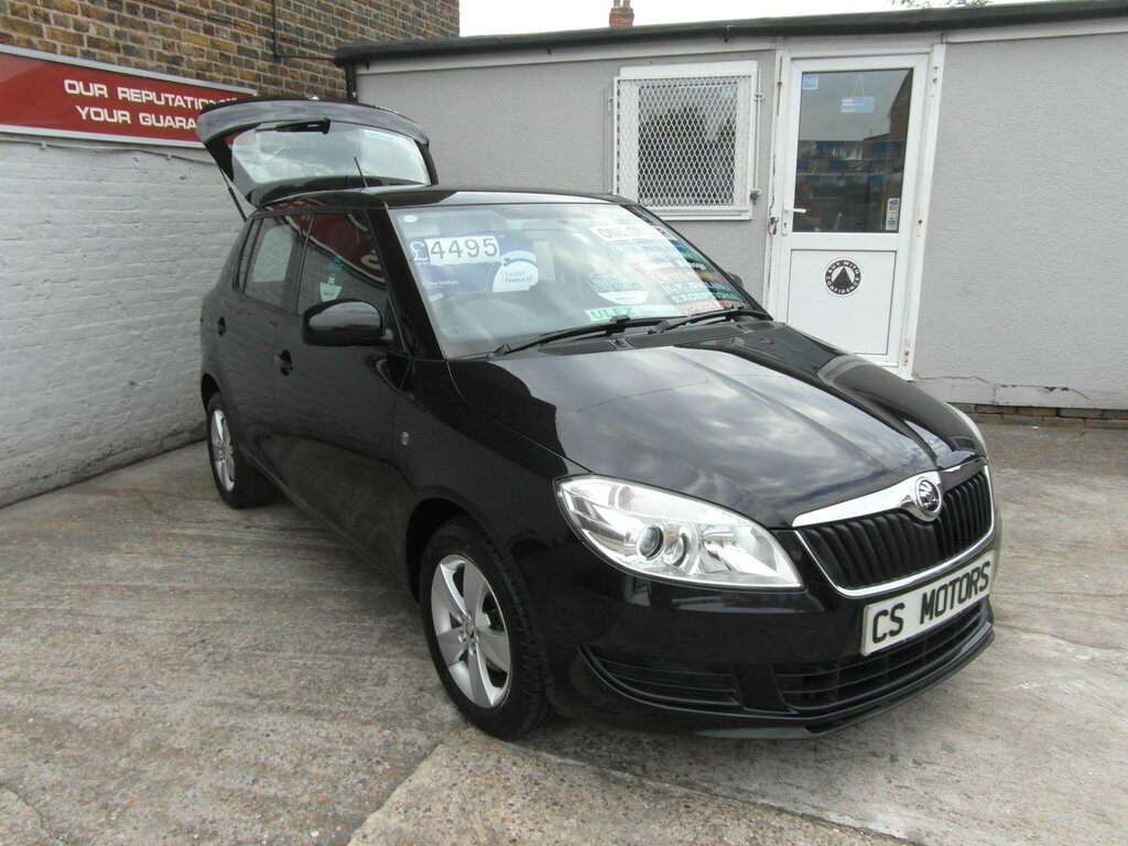 Skoda Fabia 1.2 Se Euro 5 Black #3