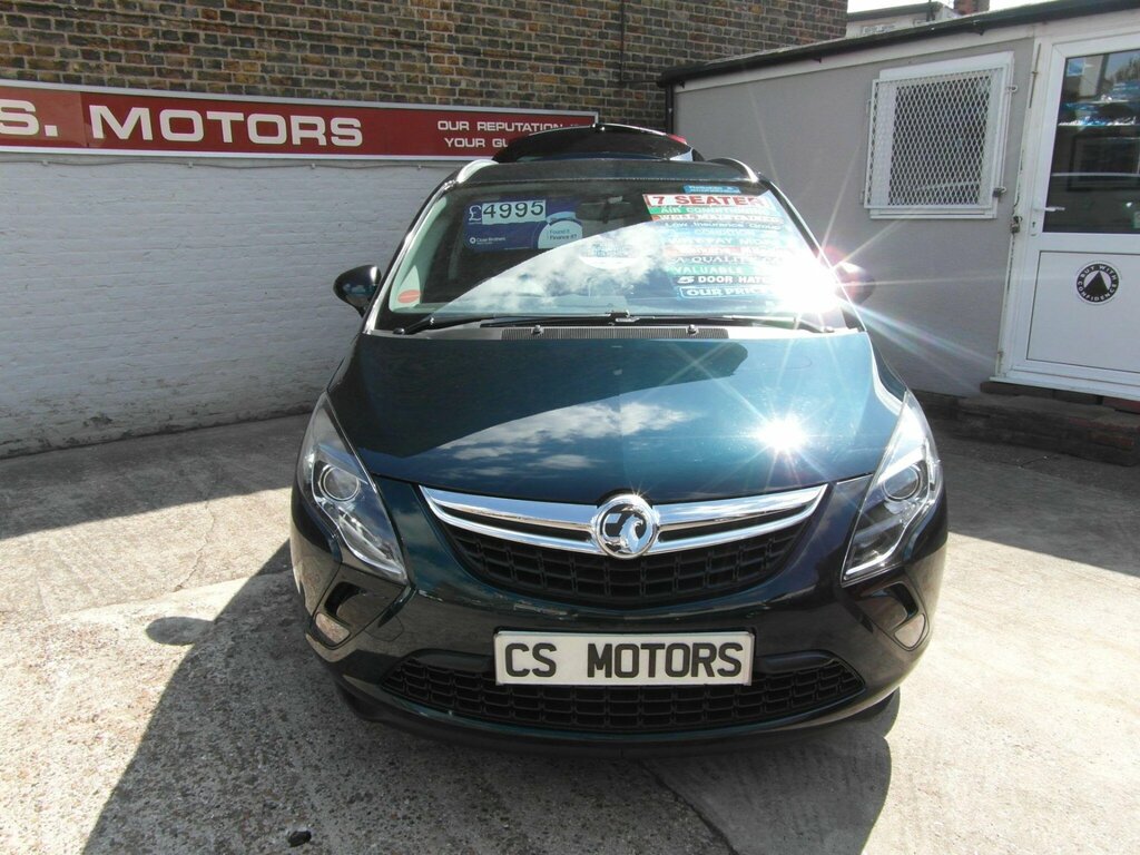 Vauxhall Zafira Tourer 1.4T 16V Sri Euro 5 Green
