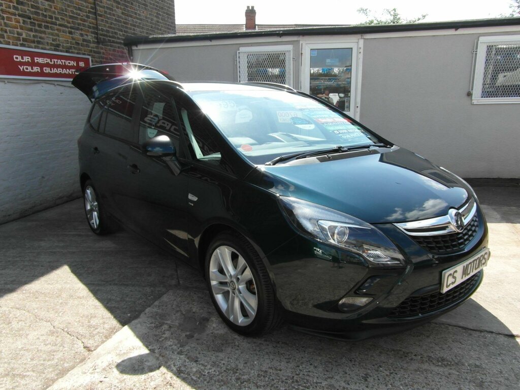 Vauxhall Zafira Tourer 1.4T 16V Sri Euro 5 Green #2