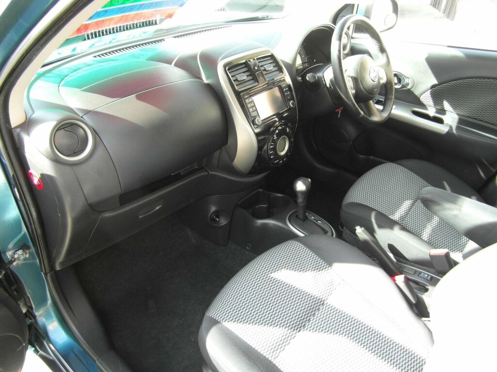 Nissan Micra 1.2 Acenta Cvt Euro 5 Blue #4