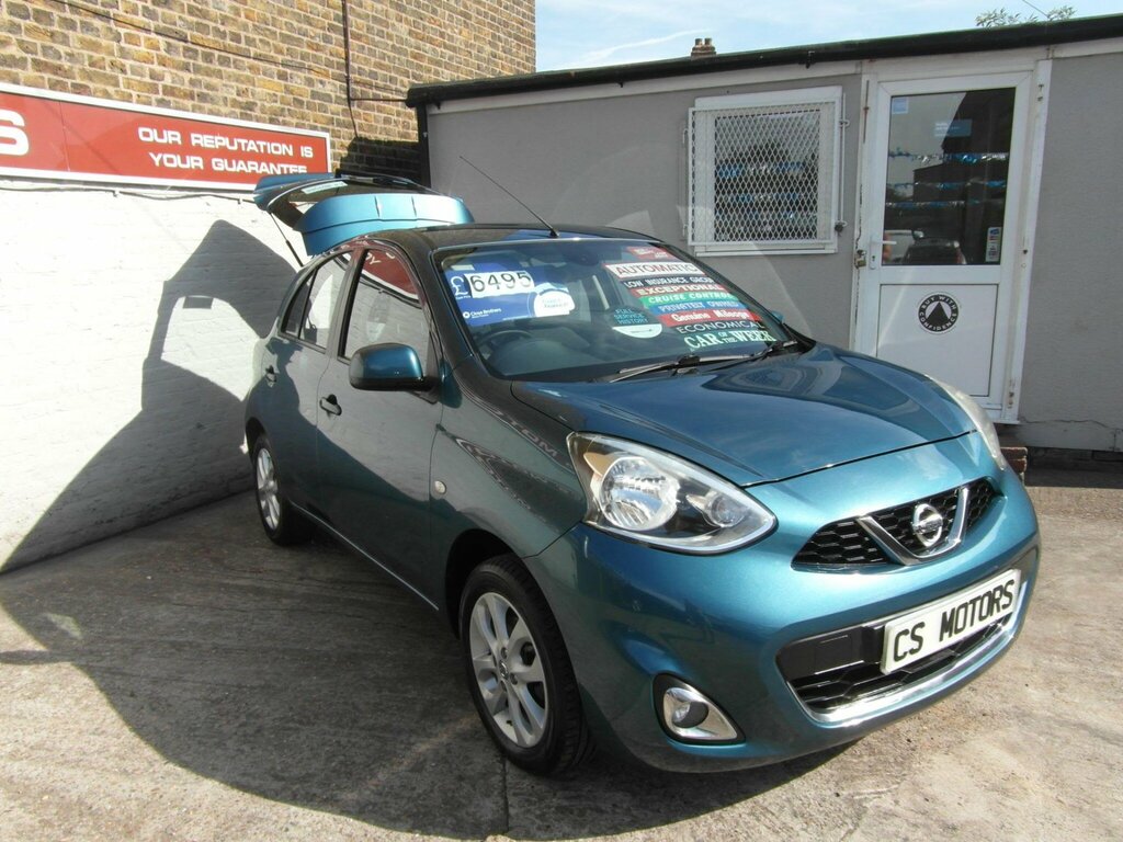 Nissan Micra 1.2 Acenta Cvt Euro 5 Blue #2