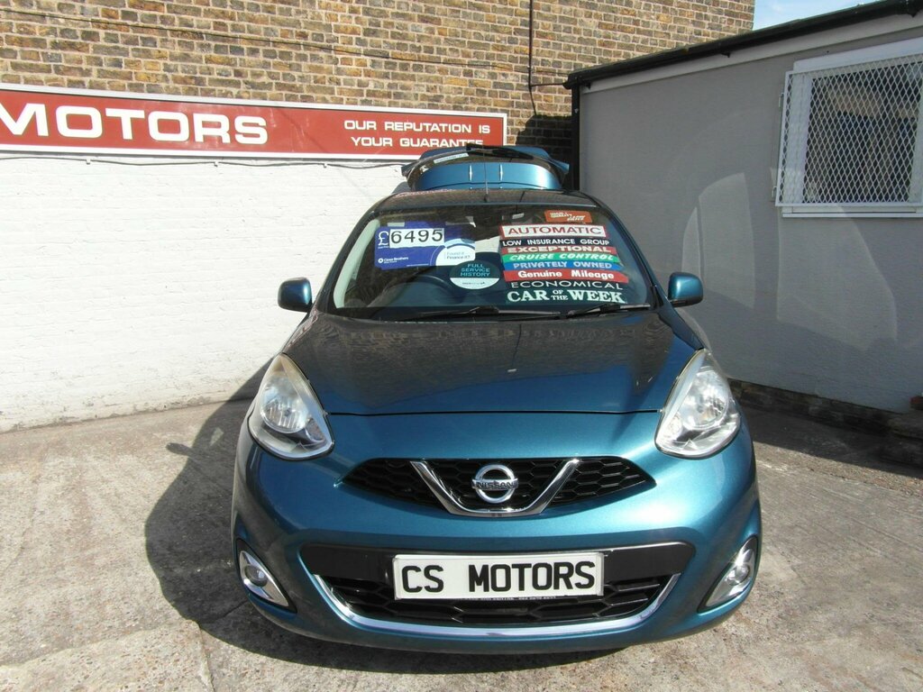 Nissan Micra 1.2 Acenta Cvt Euro 5 Blue