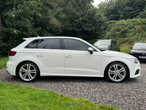 Audi A3 1.5 A3 Sportback White #2