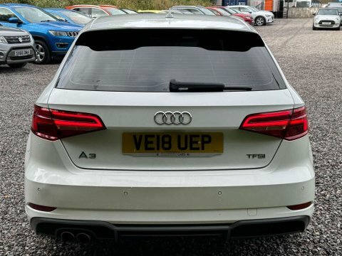 Audi A3 1.5 A3 Sportback White #4
