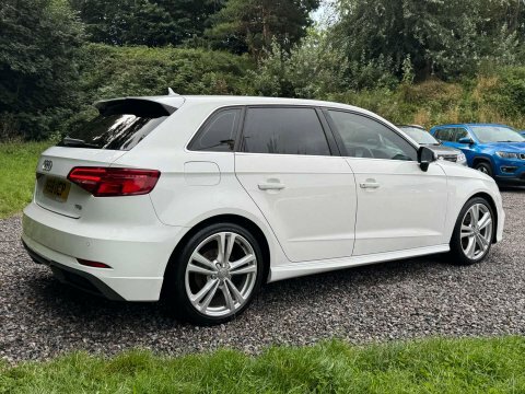 Audi A3 1.5 A3 Sportback White #3