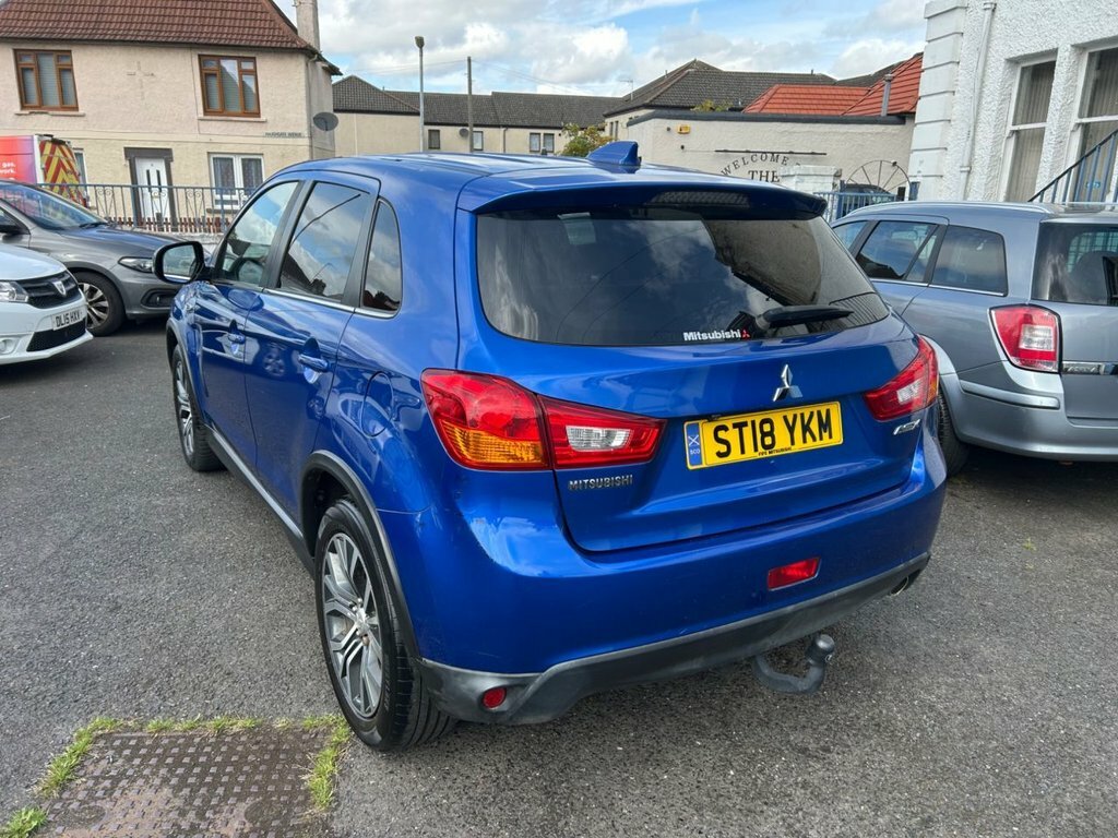 Mitsubishi ASX Suv Blue #4