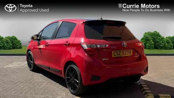 Toyota Yaris 1.5 Vvt-h Gr Sport E-cvt Euro 6 Ss Red #4