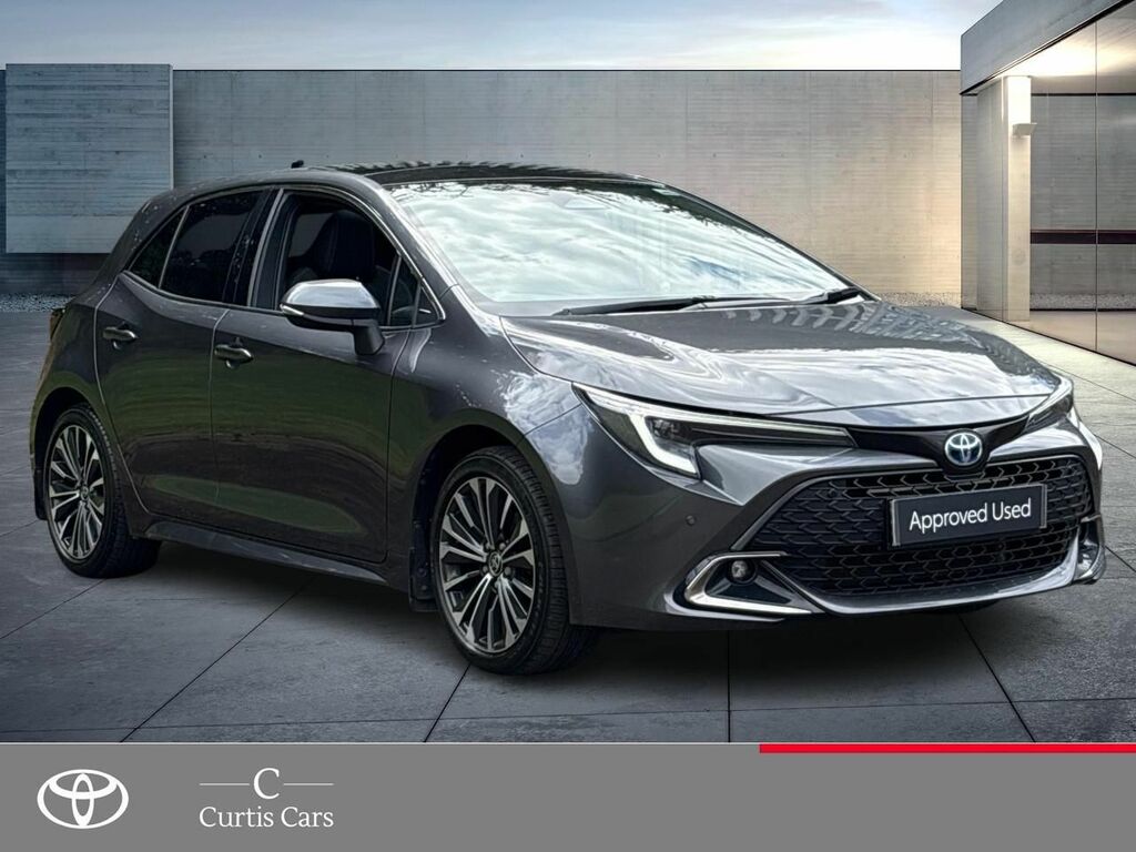 Toyota Corolla 1.8 Vvt-h Design Hatchback Hybrid Cvt E Grey