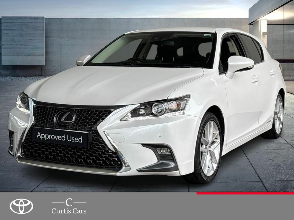 Lexus CT 1.8 200H E-cvt Euro 6 Ss White #3