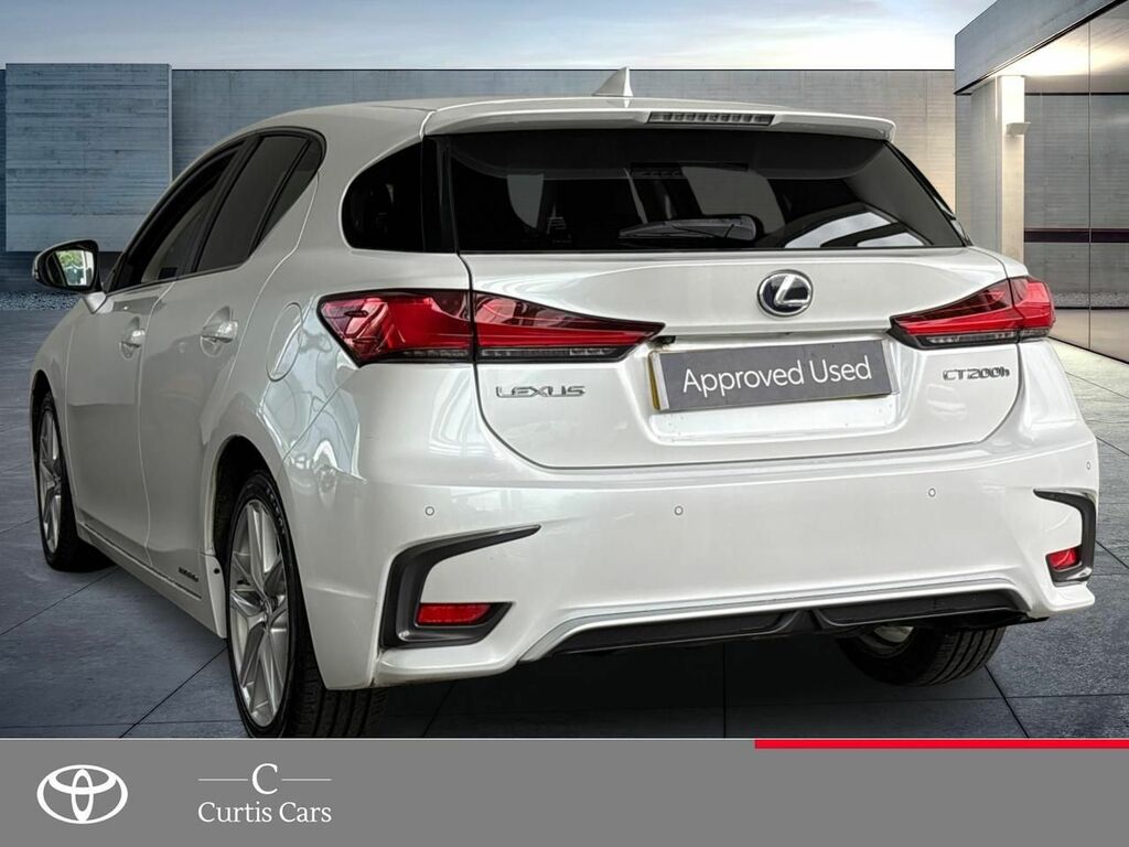 Lexus CT 1.8 200H E-cvt Euro 6 Ss White #5