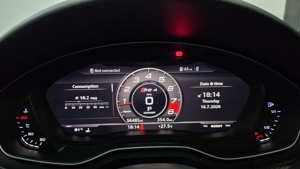 Audi RS4 Avant 2.9 Tfsi V6 Tiptronic Quattro Euro 6 Ss Grey #6