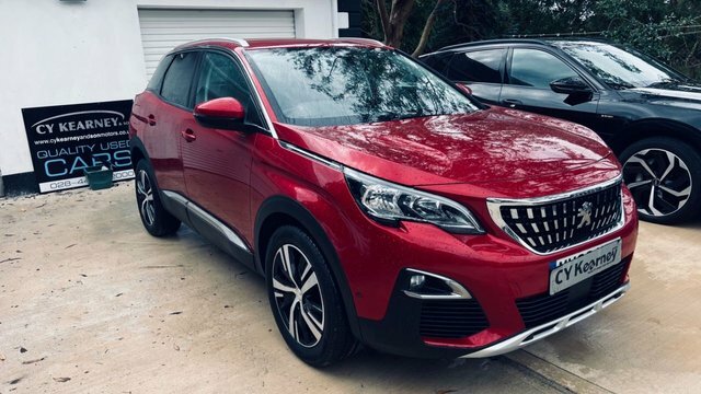 Peugeot 3008 Puretech Allure Suv Red