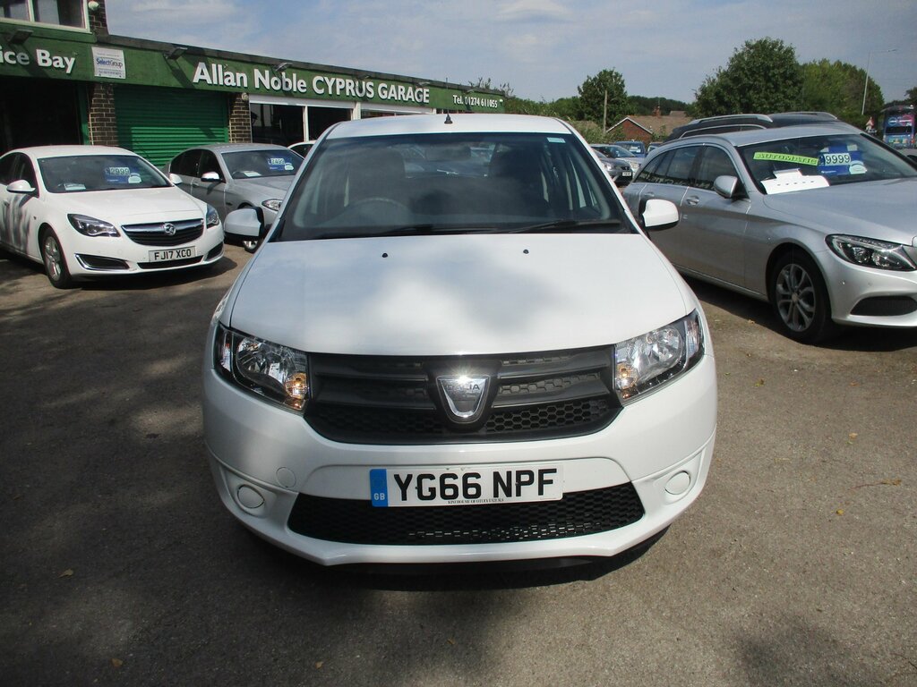 Dacia Sandero 1.2 Ambiance Hatchback Euro 6 7 White #2