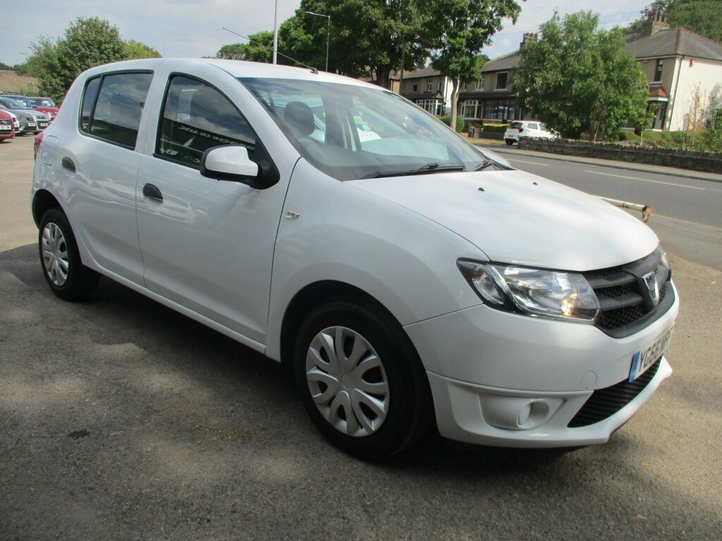 Dacia Sandero 1.2 Ambiance Hatchback Euro 6 7 White #3