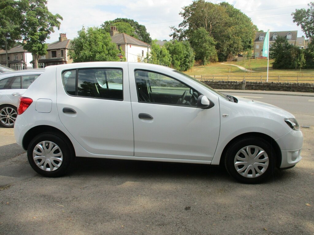 Dacia Sandero 1.2 Ambiance Hatchback Euro 6 7 White #4