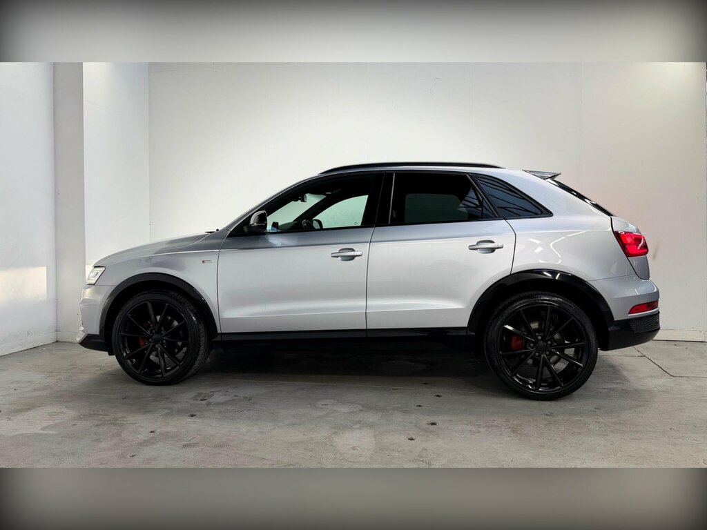 Audi Q3 2.0 Tdi Black Edition Quattro Euro 6 Ss Silver #6