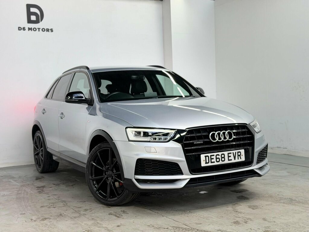 Audi Q3 2.0 Tdi Black Edition Quattro Euro 6 Ss Silver