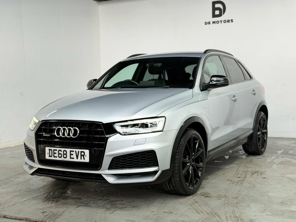 Audi Q3 2.0 Tdi Black Edition Quattro Euro 6 Ss Silver #3