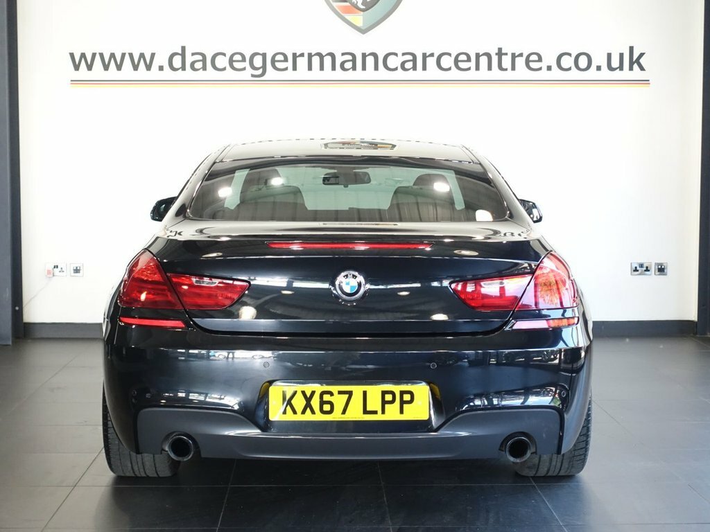 BMW 6 Series Gran Coupe 3L M Sport KX67LPP Black #4