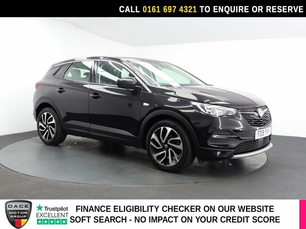 Vauxhall Grandland X 1.5L Elite Nav FD19YVY Black