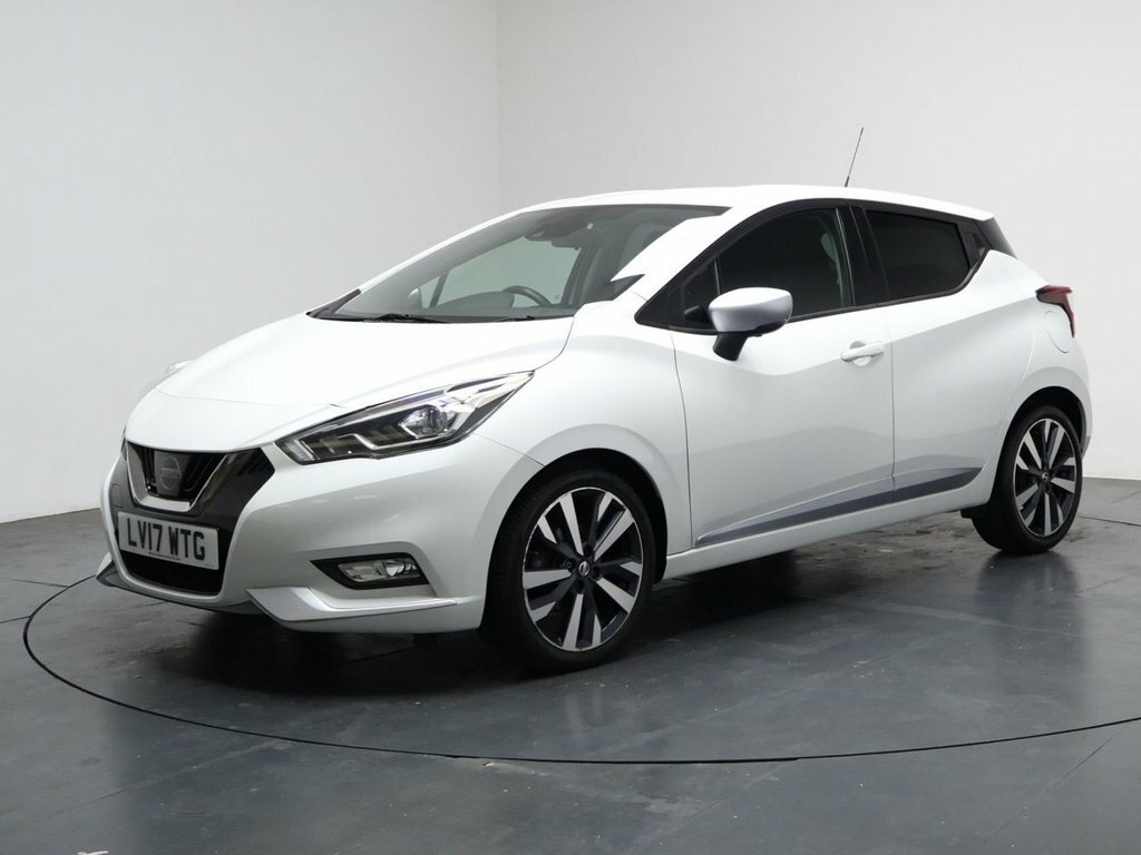 Nissan Micra 0.9L Tekna White #5