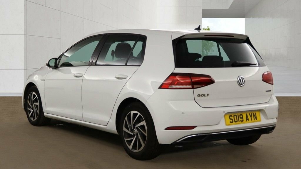 Volkswagen Golf R-line Tdi Dsg White #3