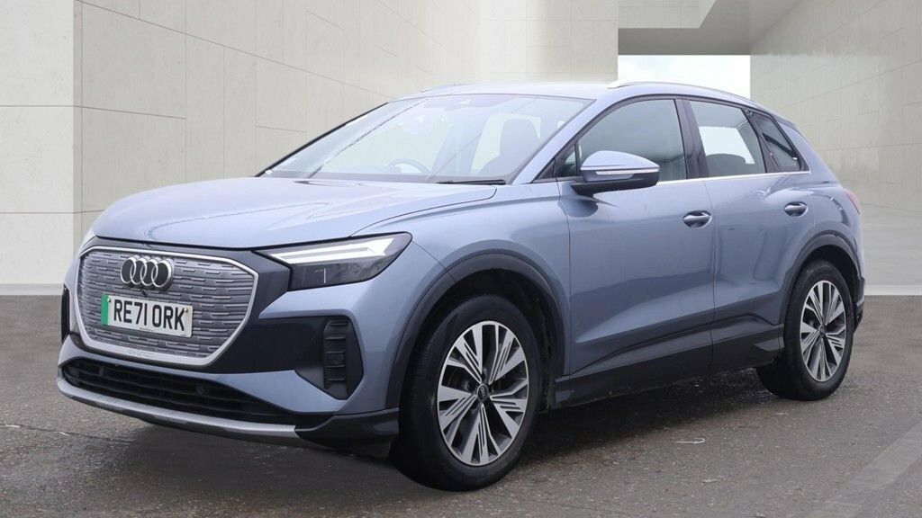 Audi Q4 E Tron Suv Blue #2