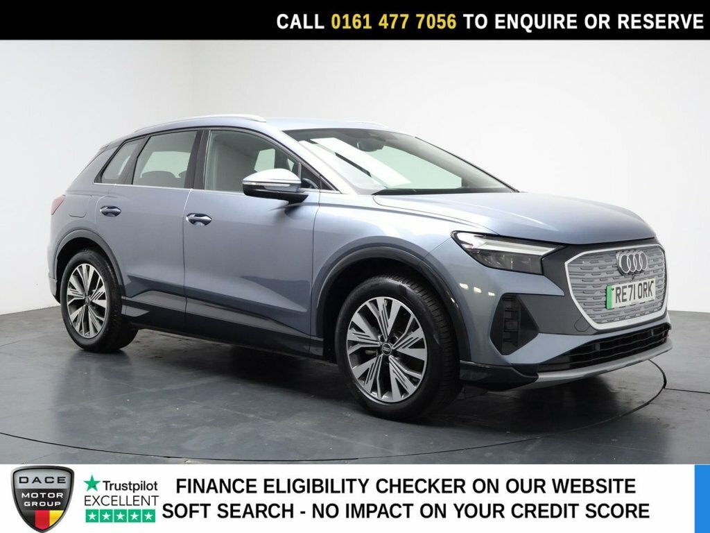 Audi Q4 E Tron Suv Blue