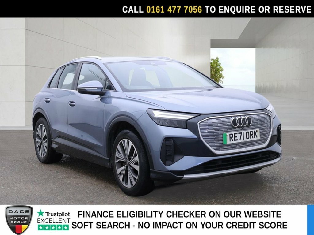 Audi Q4 E Tron Suv Blue