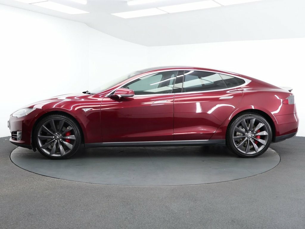 Tesla Model S Hatchback RJ14CMK Black #6