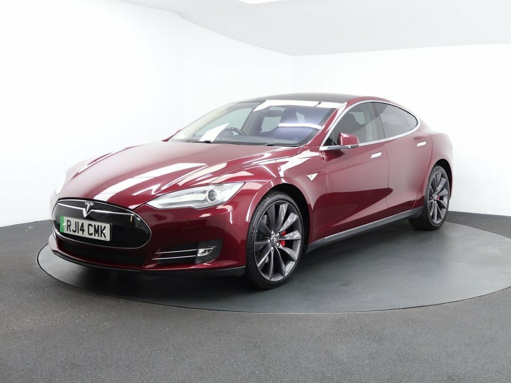 Tesla Model S Hatchback RJ14CMK Black #5
