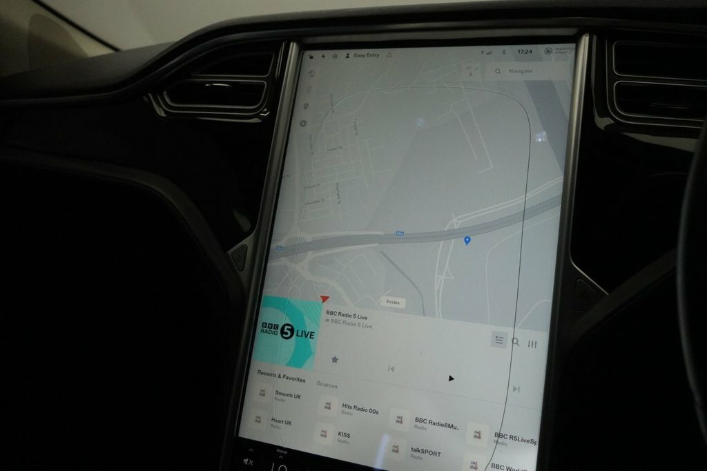 Tesla Model S Hatchback RJ14CMK Black #3