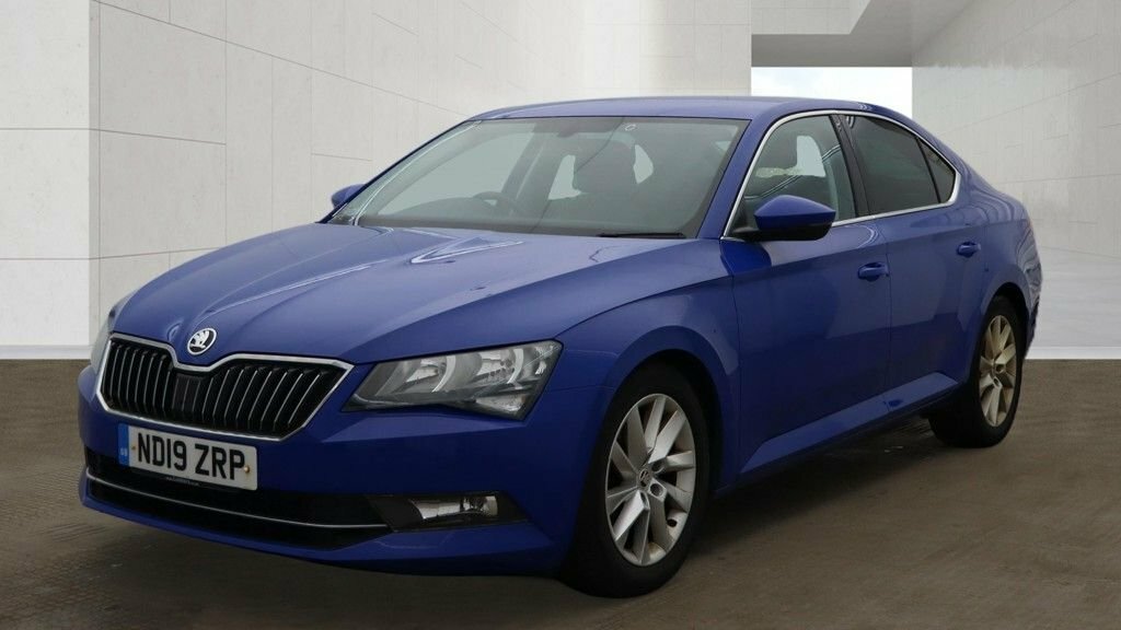 Skoda Superb 2L Se Technology Blue #2