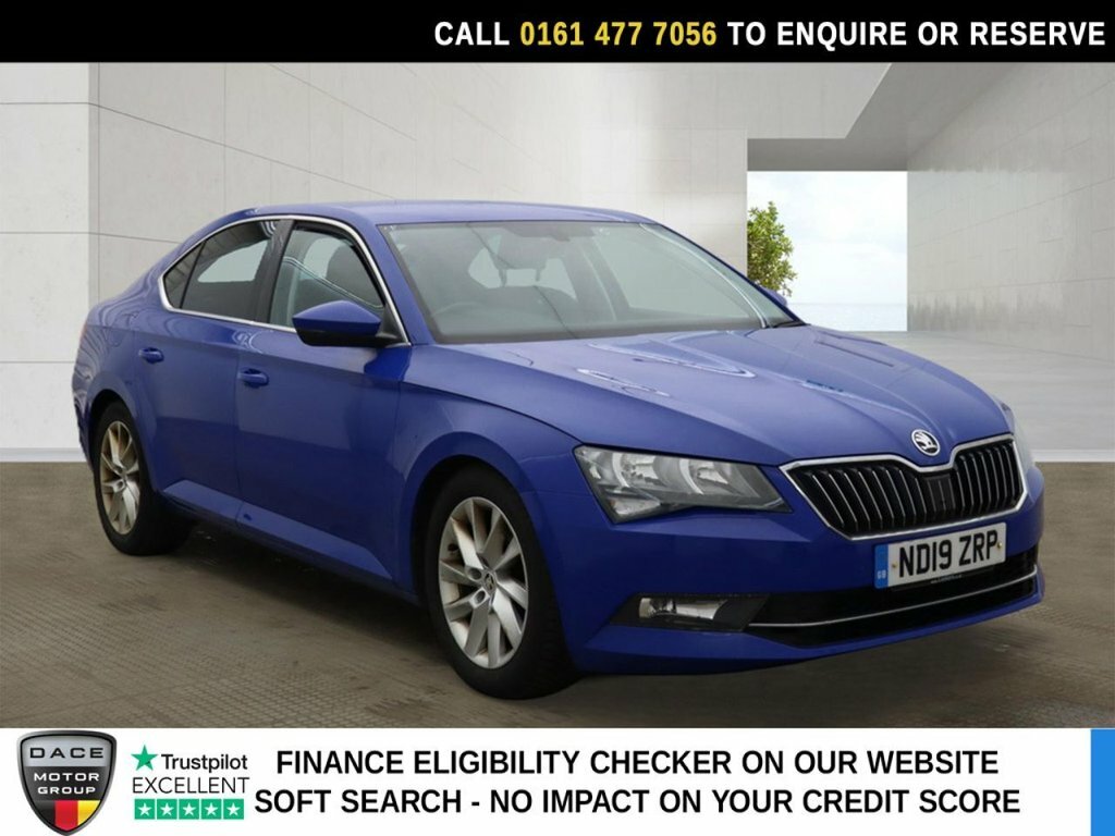 Skoda Superb 2L Se Technology Blue