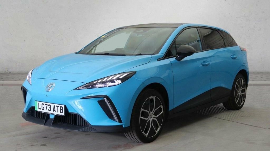 MG MG4 Hatchback Blue