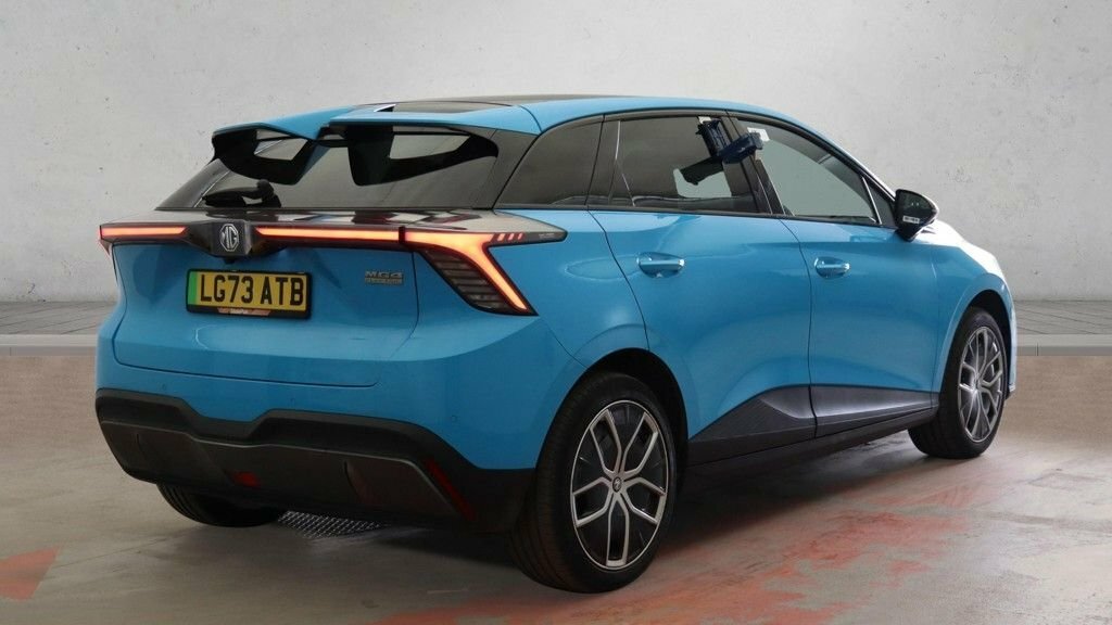 MG MG4 Hatchback Blue #5